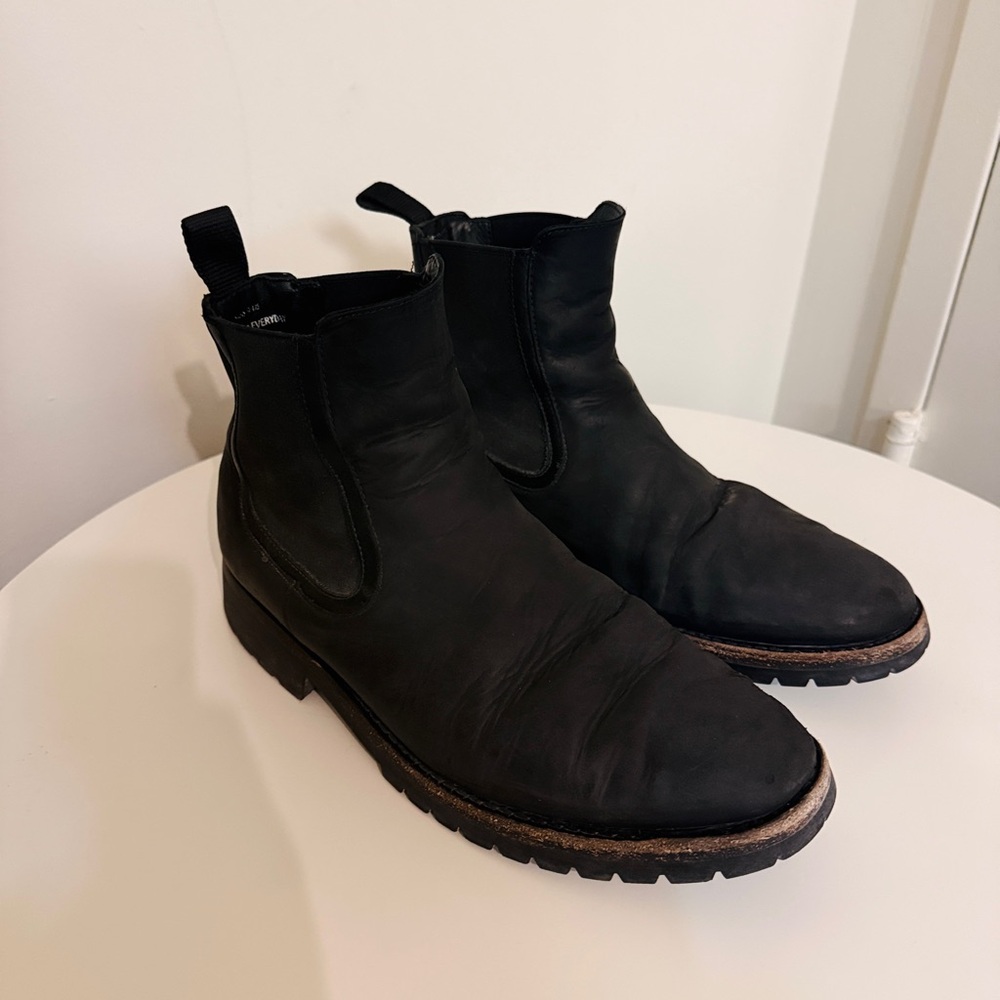 Thursday Boot Company Black Leather Boots - Size 9